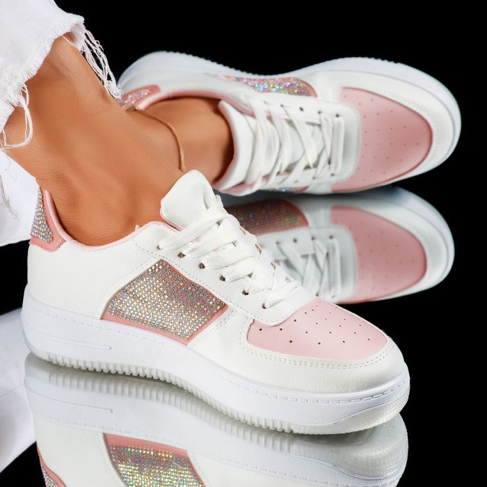 Дамски спортни обувки Firas розово #7402M