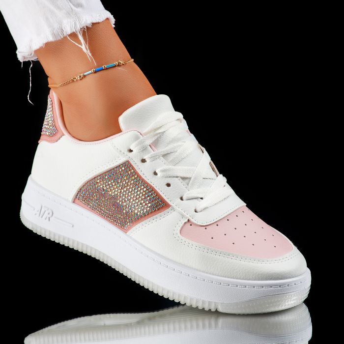 Дамски спортни обувки Firas розово #7402M