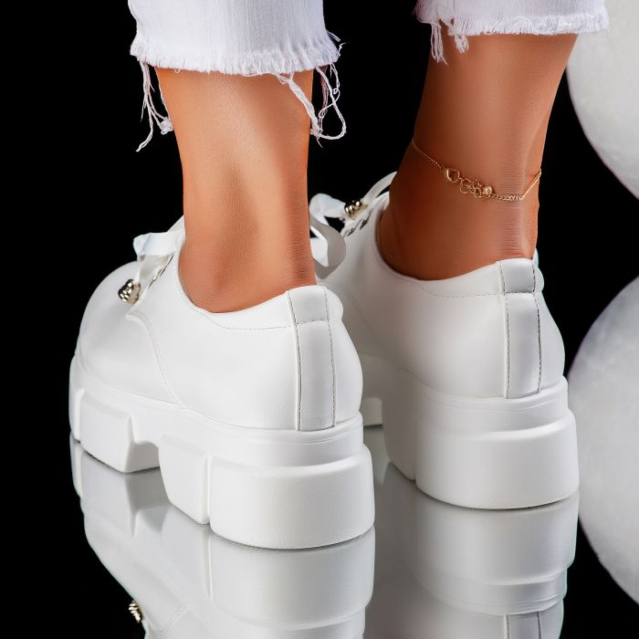 дамски ежедневни обувки Callia бялi #7366M