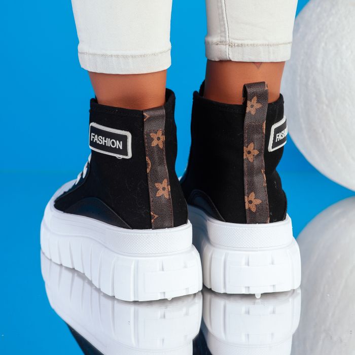 Дамски спортни обувки Live Черно и бяло #8993