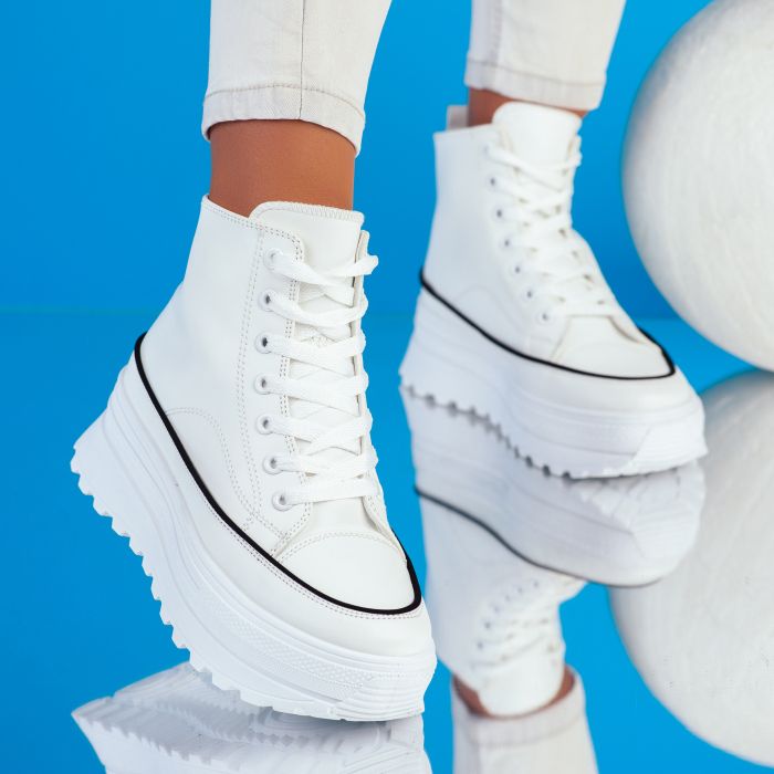 Дамски спортни обувки Cedra бяло #8997