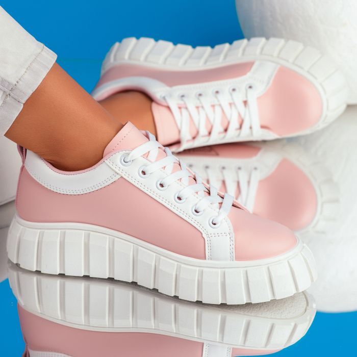 Дамски спортни обувки Ahri розово #9021