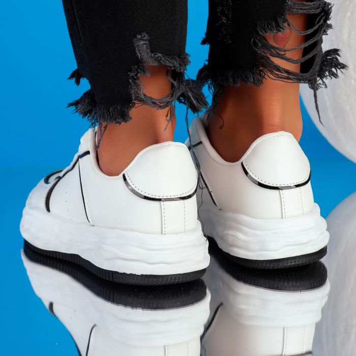 Дамски спортни обувки Theo бяло #9002