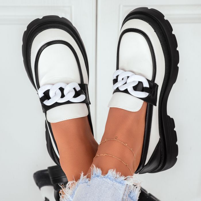 Ежедневни дамски обувки Lucia2 бяло#9091