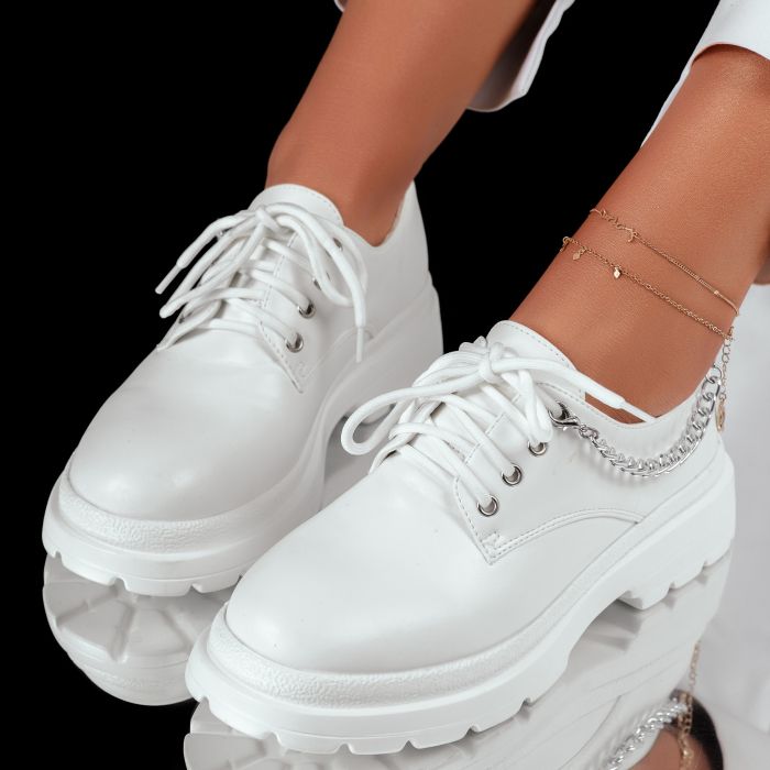 Ежедневни дамски обувки Samara бяло #9106