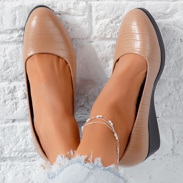 Дамски ежедневни обувки Jimena2 Бежово #9335