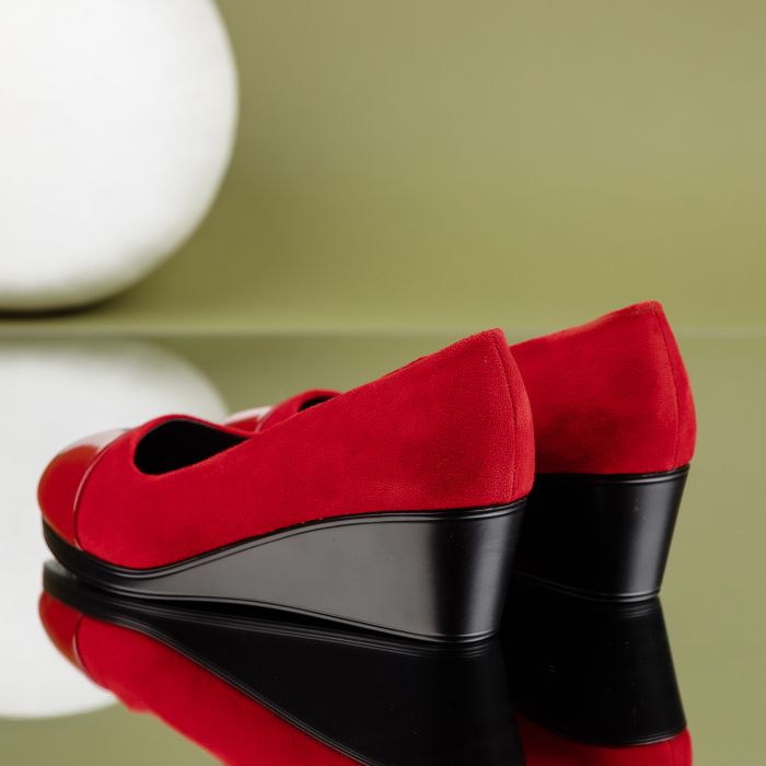 Дамски ежедневни обувки Jimena3 червен #9338