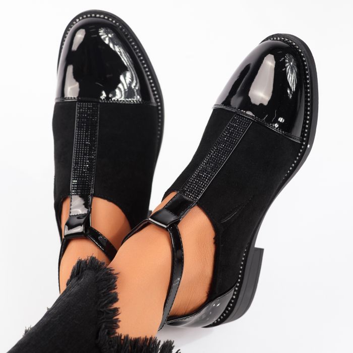 Ежедневни дамски обувки Ana Черен #9319