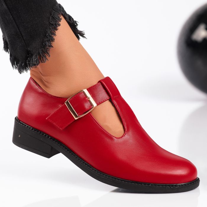 Ежедневни дамски обувки Karo червен #9310