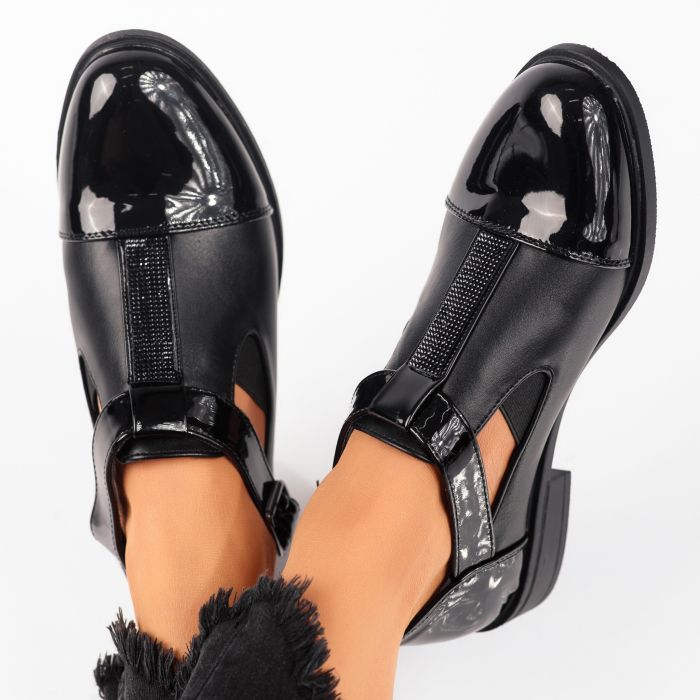 Ежедневни дамски обувки Flora2 Черен #9322