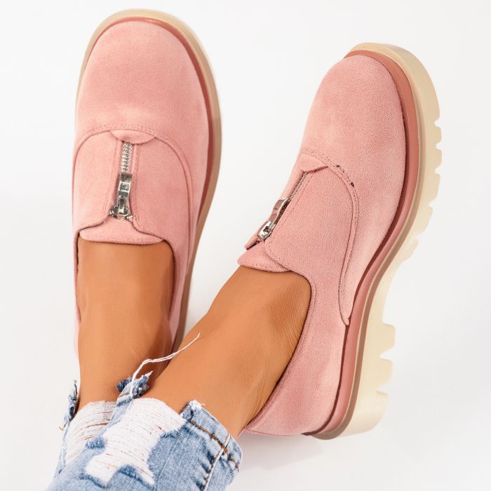 Ежедневни дамски обувки Melanie розово #9262