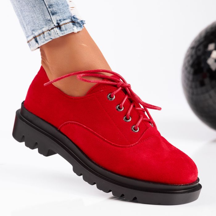 Ежедневни дамски обувки Arianna червен #9271