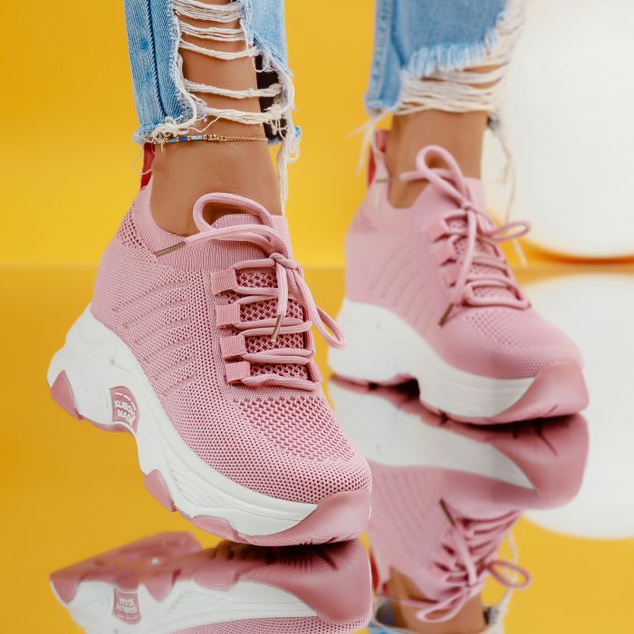 Дамски спортни обувки Amara Розово #9572
