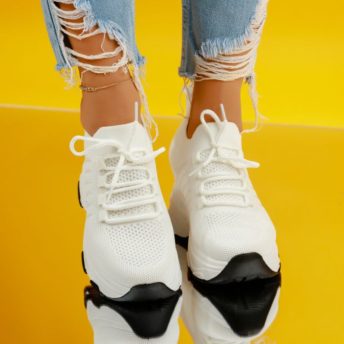 Дамски спортни обувки Amara Бял #9573