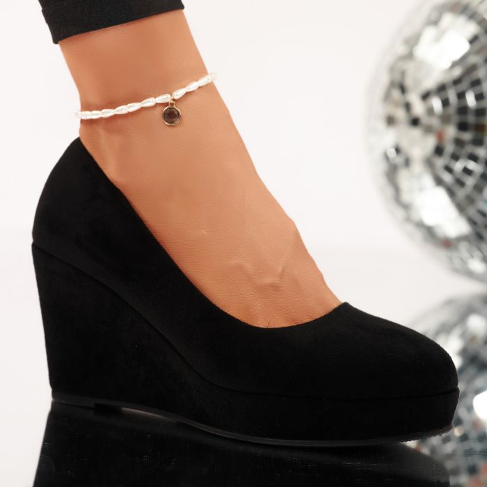 Ежедневни дамски обувки Quinn черен #9411