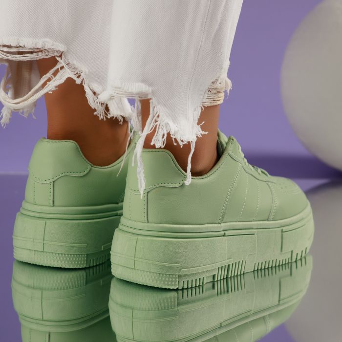 Дамски спортни обувки Ava Зелено #9580