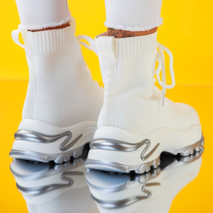 Дамски спортни обувки Hazel белина #9505