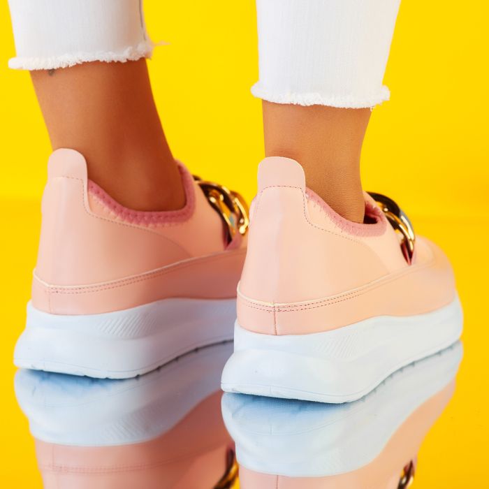 Дамски спортни обувки Elsie розово #9537