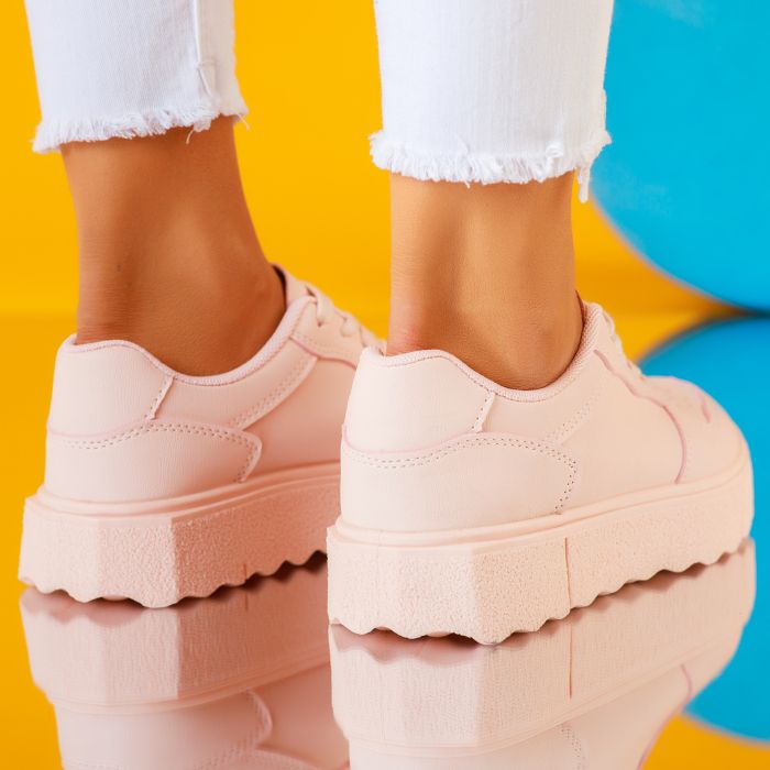 Дамски спортни обувки Maggie розово #9550