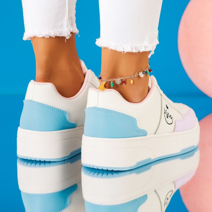 Дамски спортни обувки Celin розово #9600