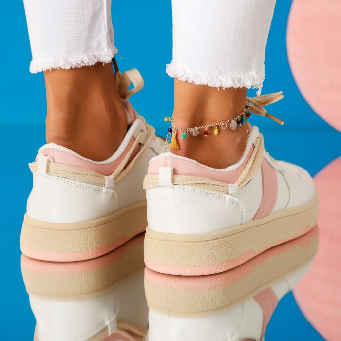 Дамски спортни обувки  Sir розово #9586