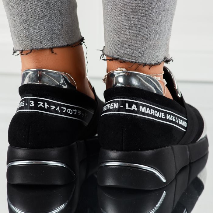 Дамски спортни обувки Melia сребро #9722