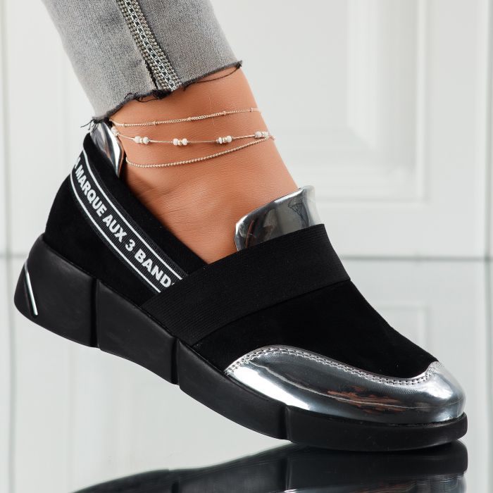 Дамски спортни обувки Melia сребро #9722