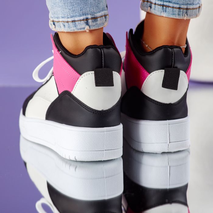 Дамски спортни обувки Roller Черно бяла #9709