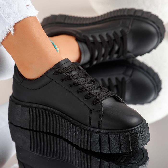 Дамски спортни обувки Crew Черен #9810