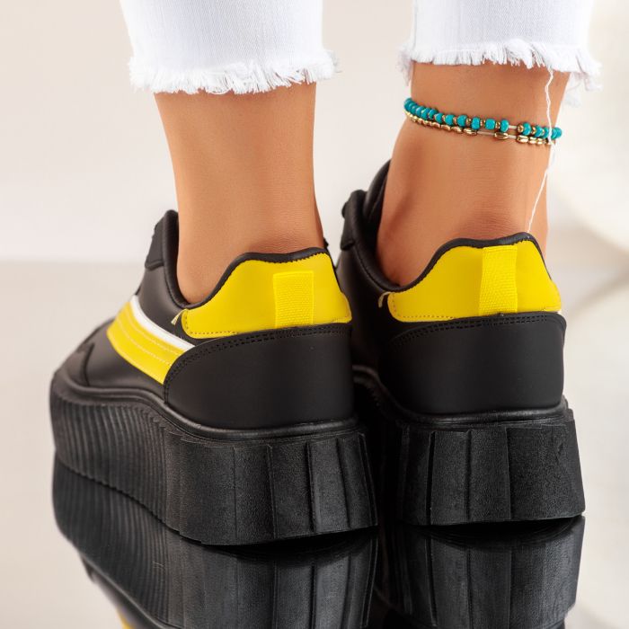 Дамски спортни обувки Israel жълт #9794