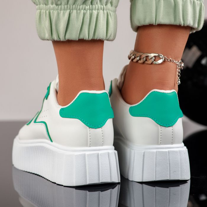 Дамски спортни обувки Ibiza зелено #9801