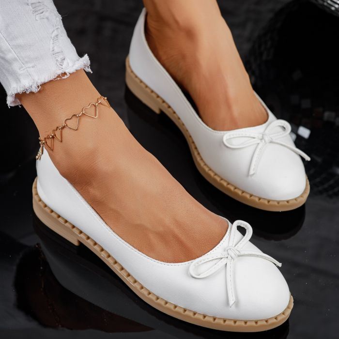 Ежедневни дамски обувки Juliana белина # 9871