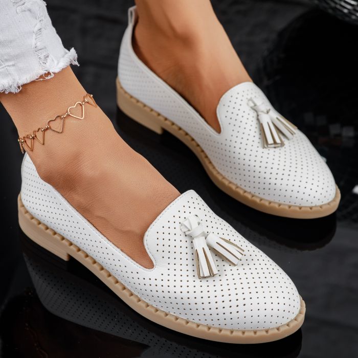 Ежедневни дамски обувки Eden белина # 9865