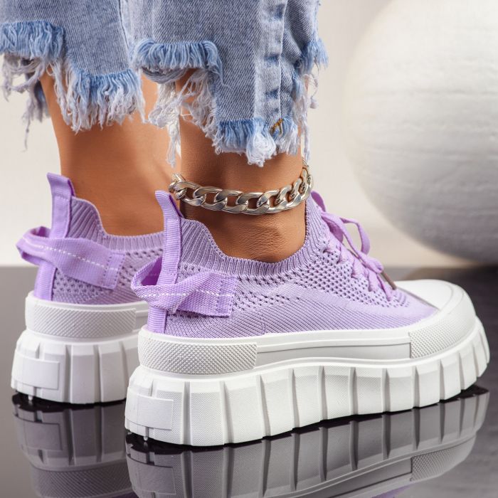 Дамски спортни обувки Sage лилаво # 9972