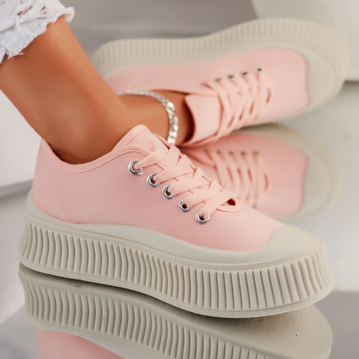 Дамски спортни обувки Ella розово # 10025