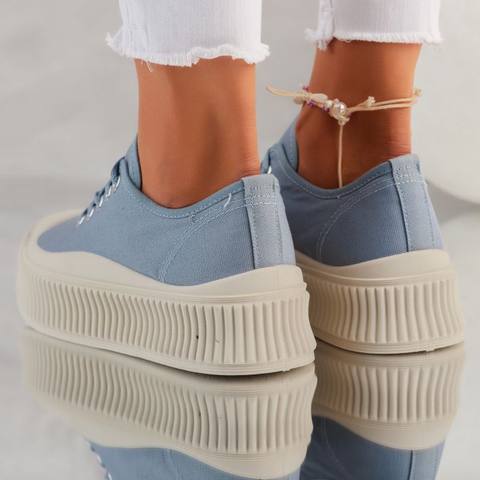 Дамски спортни обувки Ella синя #10027