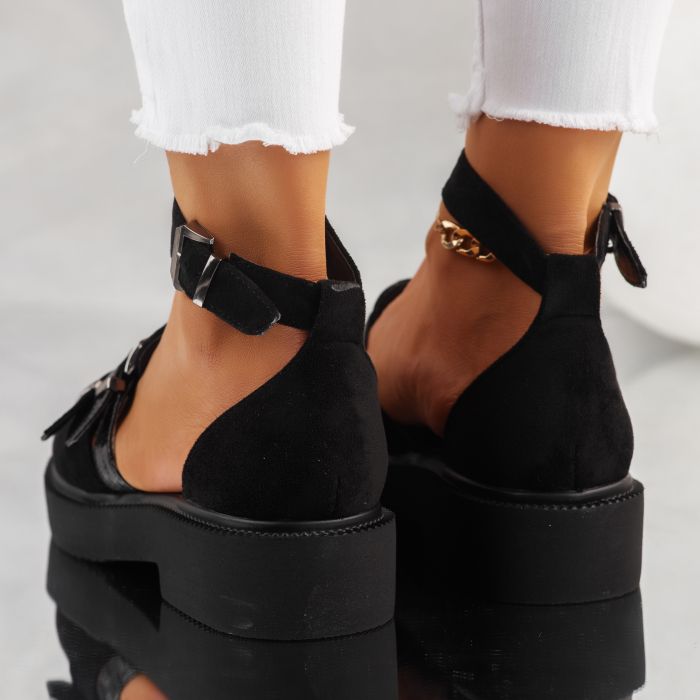 дамски ежедневни обувки Iris Черни # 9990