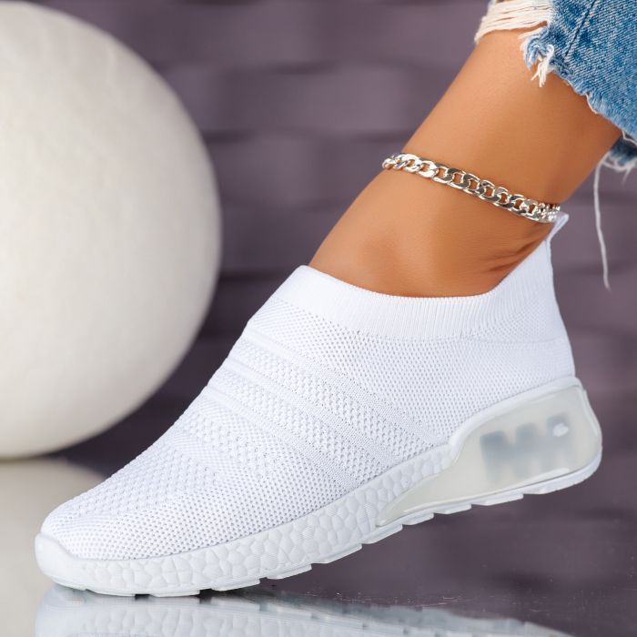 Дамски спортни обувки Cassey Бяла #10768
