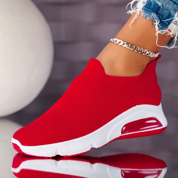Дамски спортни обувки Ned червен #10777