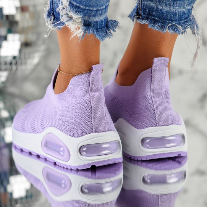 Дамски спортни обувки Kelsie лилаво #10760