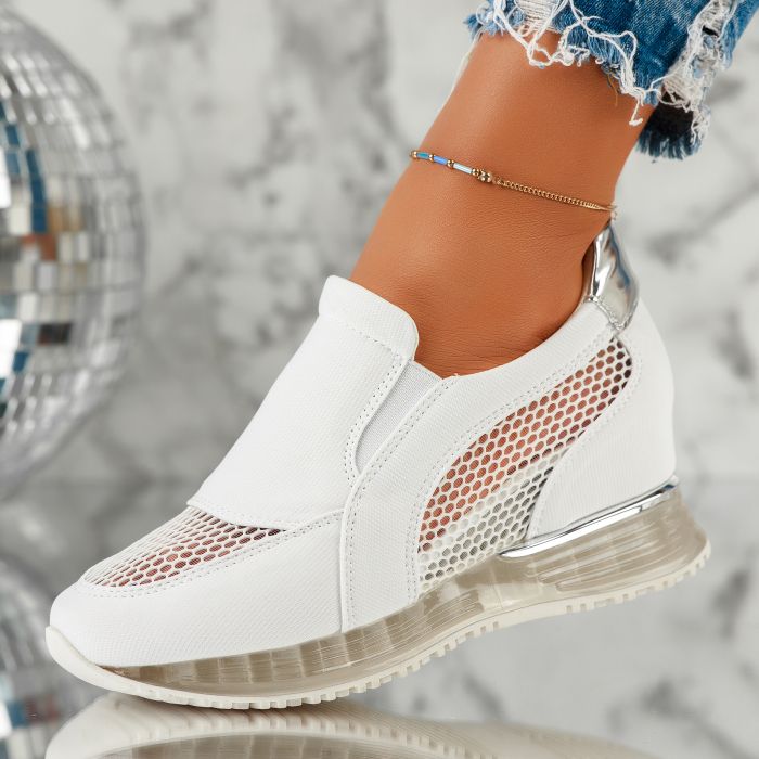 Дамски спортни обувки Aurora Бяла #10969