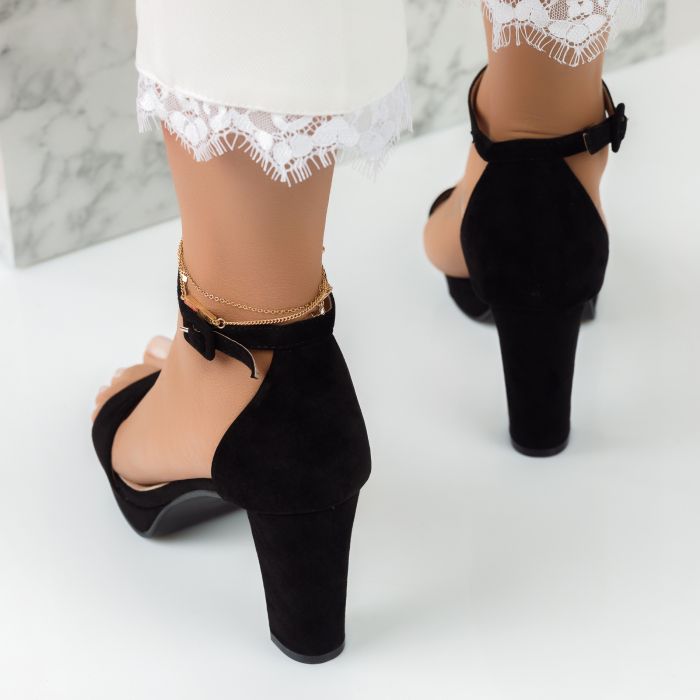 Дамски сандали с ток Evie херпоц  #11137