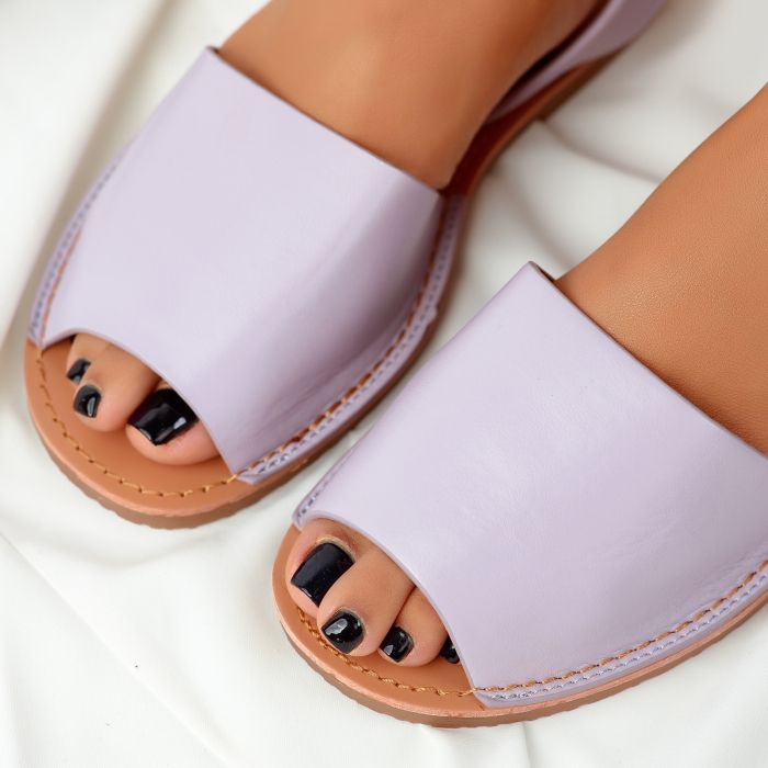 Дамски сандали  Athena лилаво #11402