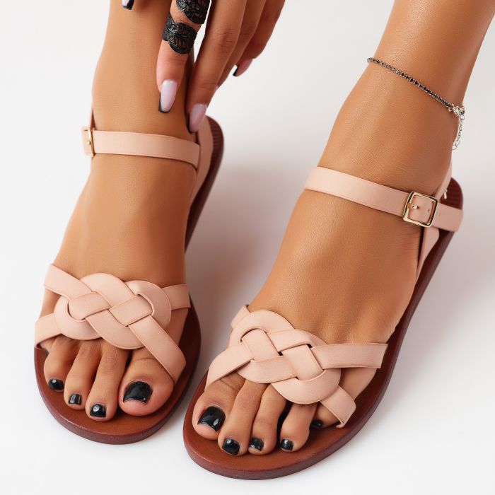Дамски сандали  Melissa розово #11488
