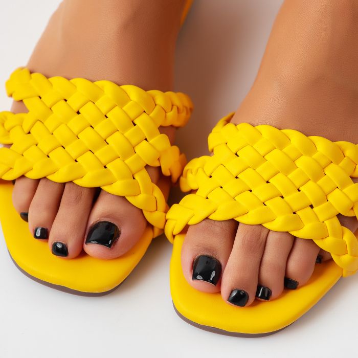 Дамски сандали  Talia жълт #11455