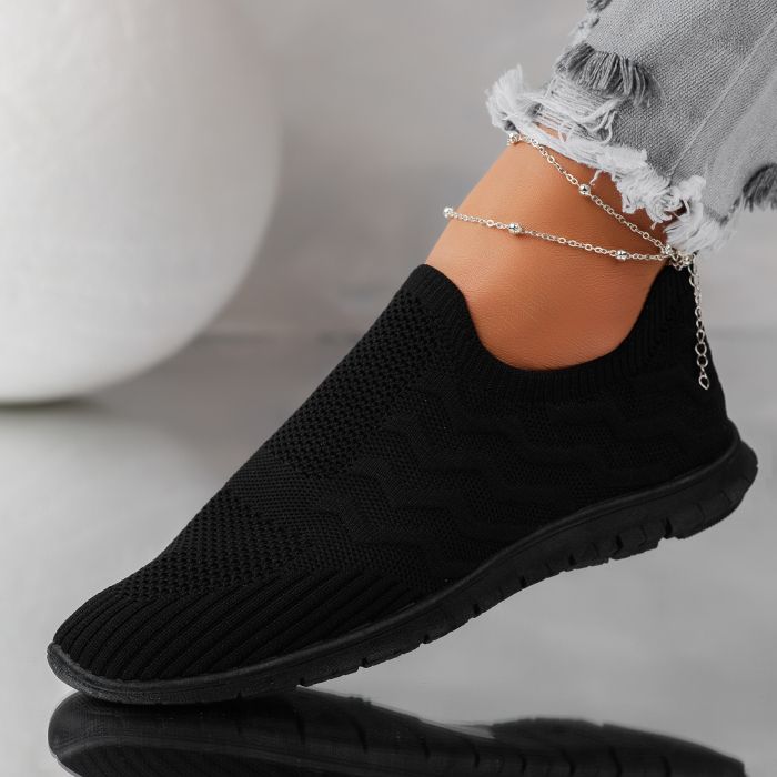 Дамски спортни обувки Chelsea Черен #11579