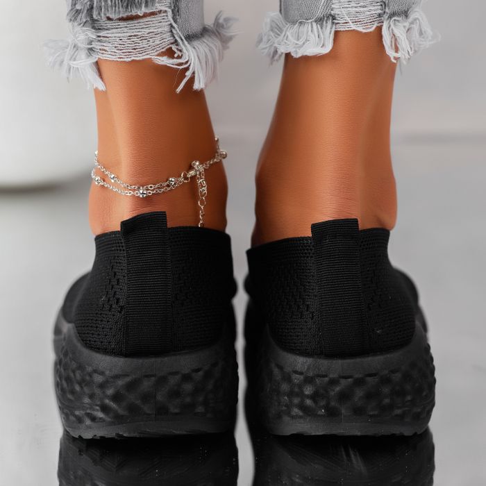 Дамски спортни обувки Sasha Черен #11566