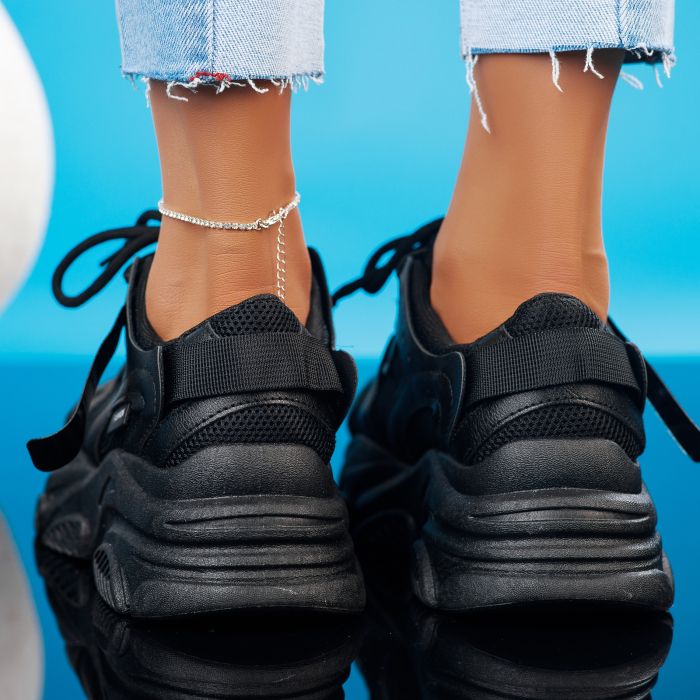 Дамски спортни обувки Черен #11854
