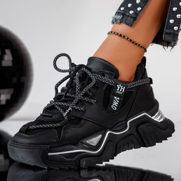 Дамски спортни обувки Viena черен #12018
