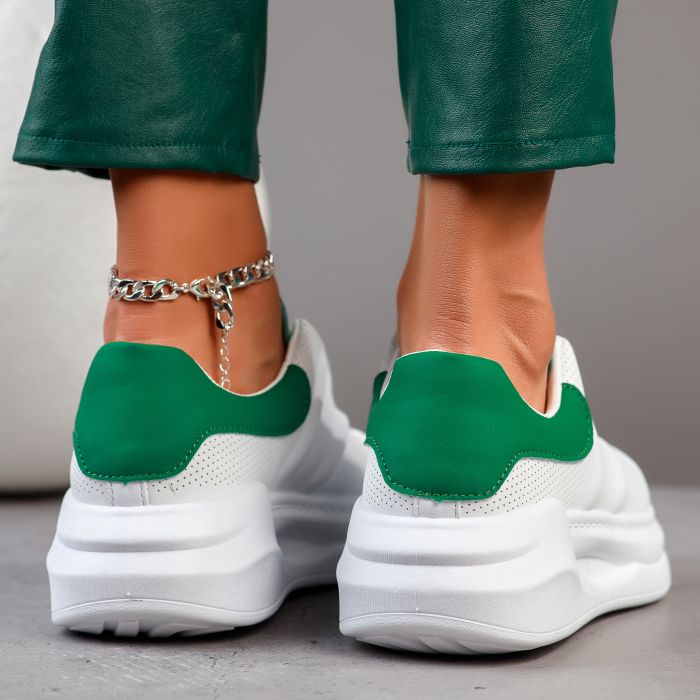 Дамски спортни обувки Mera Зелено #12087